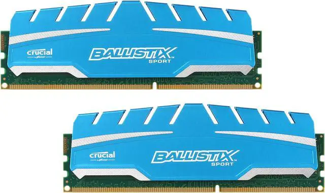 Main image of Ballistix Sport 8GB (2 x 4GB) DDR3 1866 (PC3 14900) Memory Kit Model BLS2K4G3D18ADS3J