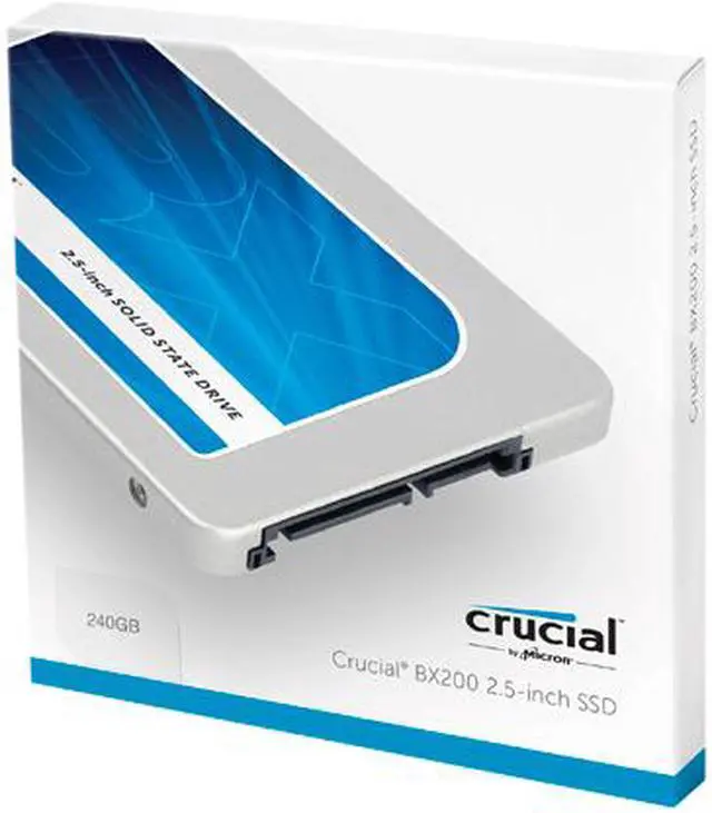 Alt view image 4 of 4 - Crucial BX200 2.5" 240GB SATA III Internal Solid State Drive (SSD) CT240BX200SSD1