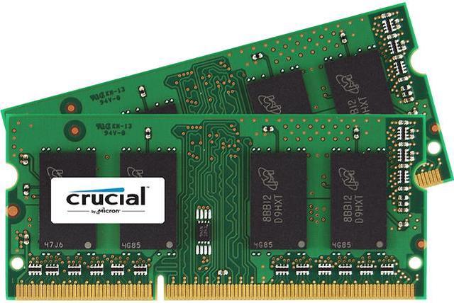 Crucial 16GB (2 x 8GB) 204-Pin DDR3 SO-DIMM DDR3L 1866 (PC3L 14900)  Notebook Memory Model CT2K102464BF186D