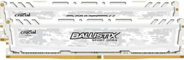 Alt view image 2 of 2 - Ballistix Sport LT 16GB (2 x 8GB) DDR4 2400 (PC4 19200) Desktop Memory Model BLS2K8G4D240FSC