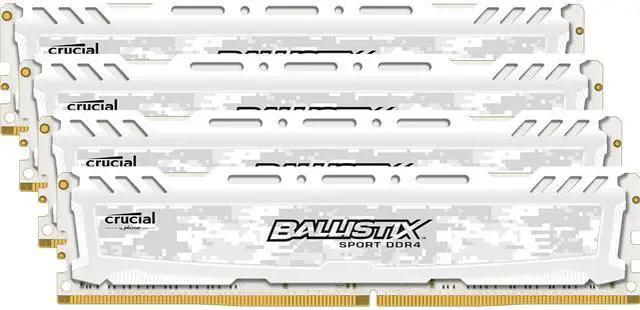Alt view image 2 of 3 - Ballistix Sport LT 32GB (4 x 8GB) DDR4 2400 (PC4 19200) Desktop Memory Model BLS4K8G4D240FSC
