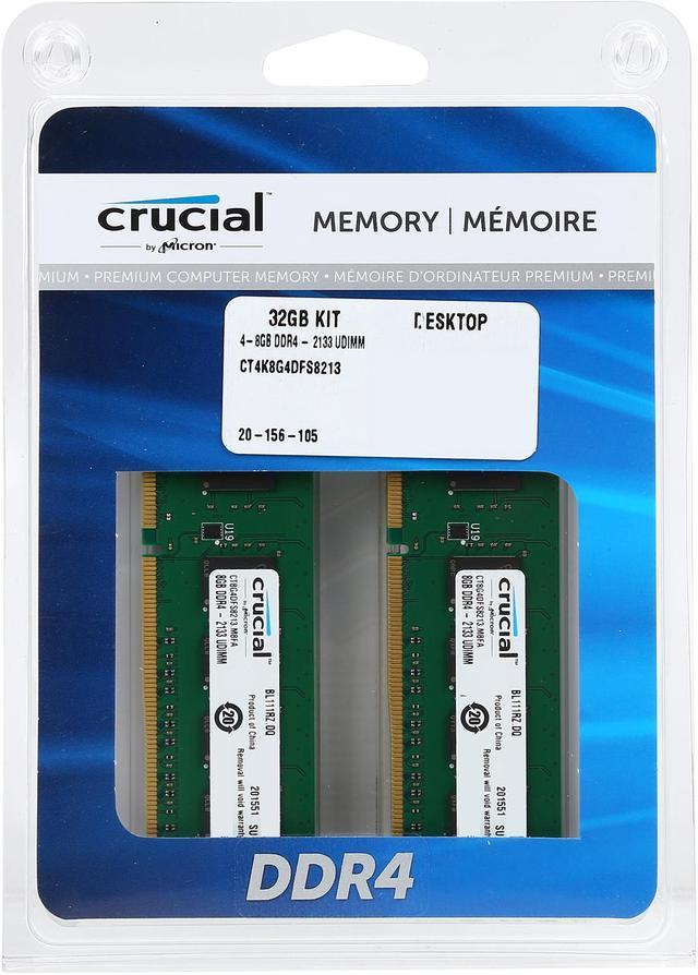 A-Tech 32GB (4x8GB) RAM Replacement for Crucial CT4K8G4DFS8213