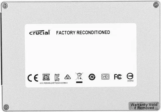 Alt view image 2 of 5 - Crucial M500 2.5" 960GB SATA III MLC Internal Solid State Drive (SSD) FCCT960M500SSD1