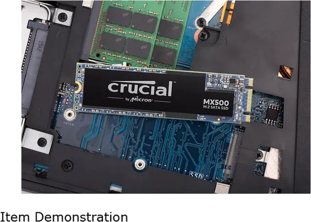 Alt view image 5 of 6 - Crucial MX500 M.2 2280 250GB SATA III 3D NAND Internal Solid State Drive (SSD) CT250MX500SSD4