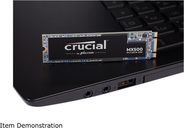 Alt view image 4 of 5 - Crucial MX500 500GB 3D NAND SATA M.2 (2280SS) Internal SSD, up to 560 MB/s  - CT500MX500SSD4