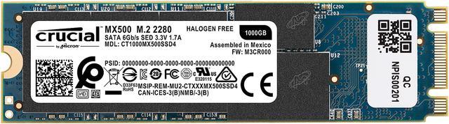 Crucial 1To CT1000MX500SSD1(Z) SSD interne MX500-jusqu'à 560 Mo/s (3D NAND,  SATA, 2,5 pouces) : : Informatique