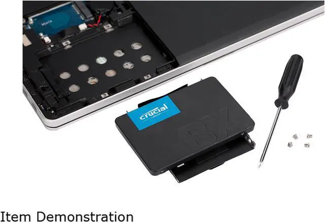 Alt view image 7 of 7 - Crucial BX500 120GB 3D NAND SATA 2.5-Inch Internal SSD, up to 540 MB/s - CT120BX500SSD1