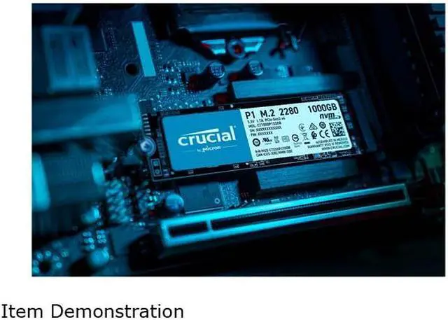 Alt view image 4 of 14 - Crucial P1 500GB 3D NAND NVMe PCIe Internal SSD, up to 1900 MB/s - CT500P1SSD8