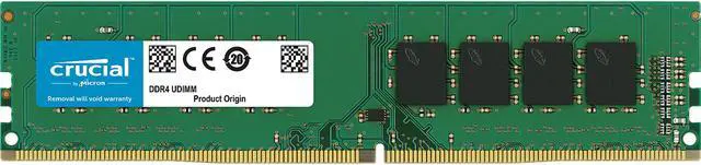 Main image of Crucial 4GB DDR4 3200 (PC4 25600) Desktop Memory Model CT4G4DFS632A