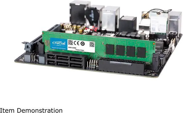 Alt view image 3 of 4 - Crucial 4GB DDR4 3200 (PC4 25600) Desktop Memory Model CT4G4DFS632A