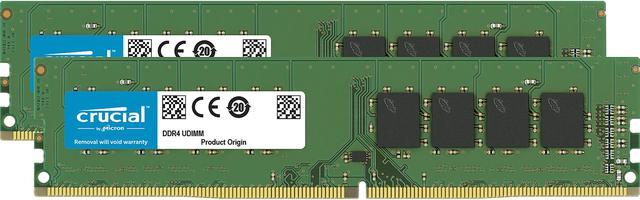 Crucial 8GB (2 x 4GB) DDR4 3200 (PC4 25600) Desktop Memory Model  CT2K4G4DFS632A