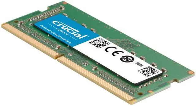Alt view image 3 of 5 - Crucial 16GB Kit (8GBx2) DDR4 2666 MT/s (PC4-21300) CL19 SR x8 SODIMM 260-Pin for Mac - CT2K8G4S266M