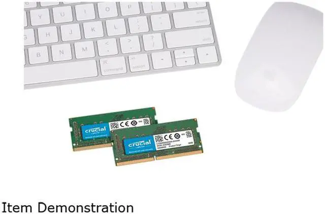 Alt view image 5 of 5 - Crucial 32GB Kit (16GBx2) DDR4 2666 MT/s (PC4-21300) CL19 DR x8 SODIMM 260-Pin for Mac - CT2K16G4S266M
