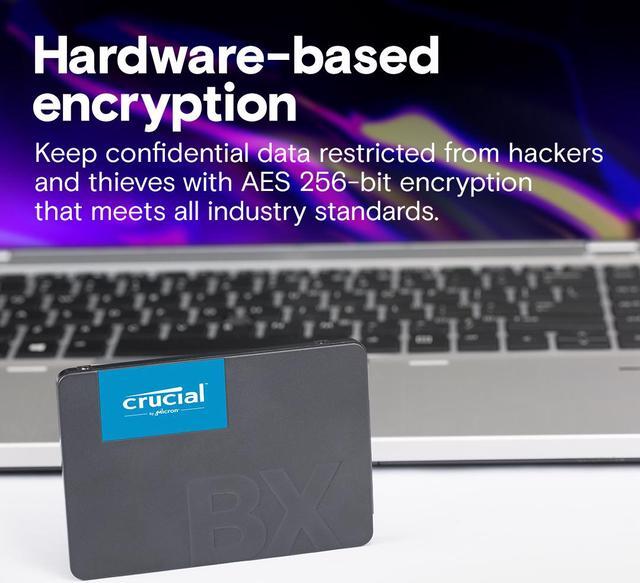 Alt view image 4 of 5 - Crucial BX500 2TB 3D NAND SATA 2.5-Inch Internal SSD, up to 540 MB/s - CT2000BX500SSD1