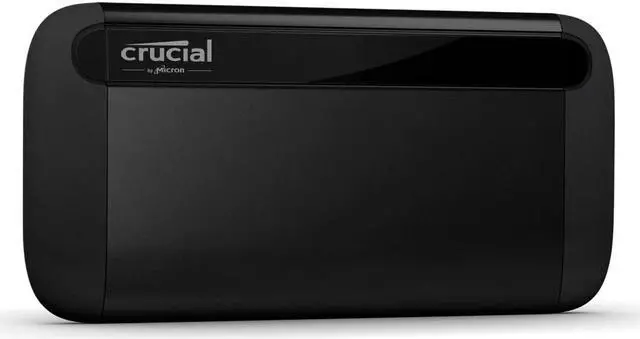Main image of Crucial X8 500GB Portable SSD - Up to 1050 MB/s - USB 3.2 - External Solid State Drive, USB-C, USB-A - CT500X8SSD9