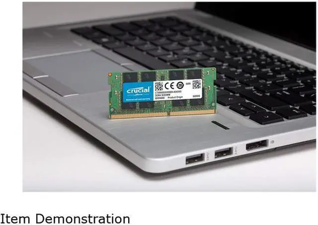 Alt view image 5 of 6 - Crucial 32GB Single DDR4 2666 MT/s CL19 SODIMM 260-Pin Memory - CT32G4SFD8266