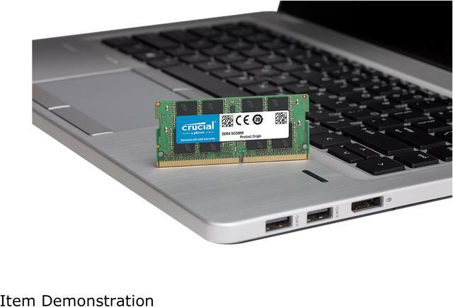 Memory x DDR4 16GB 8GB) (2 Crucial 3200 Laptop