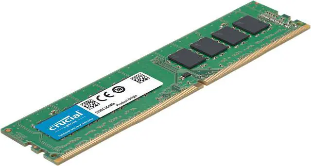 Alt view image 2 of 3 - Crucial 16GB (2 x 8GB) 288-Pin PC RAM DDR4 3200 (PC4 25600) Desktop Memory Model CT2K8G4DFRA32A