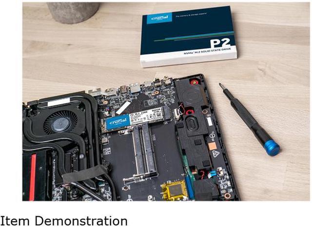 Alt view image 4 of 6 - Crucial P2 2TB 3D NAND NVMe PCIe M.2 SSD Up to 2400 MB/s - CT2000P2SSD8