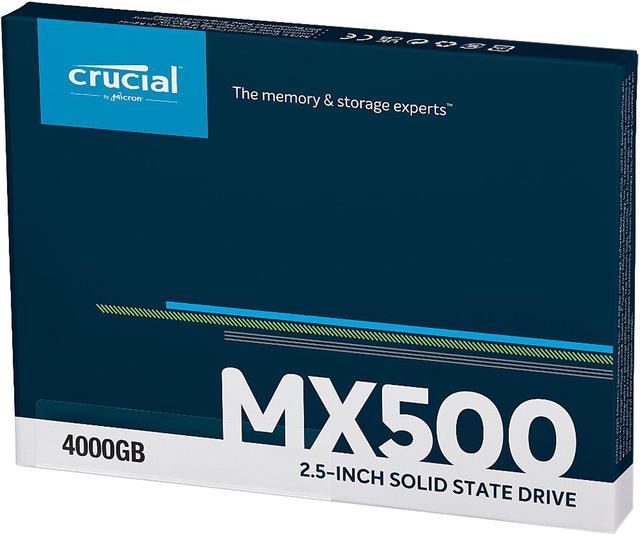 Crucial MX500 4TB 3D NAND SATA 2.5インチ 内蔵型SSD CT4000MX500SSD1