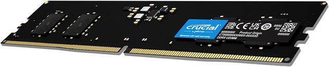 Alt view image 2 of 8 - Crucial 32GB Desktop DDR5 5200 MHz UDIMM Memory Module