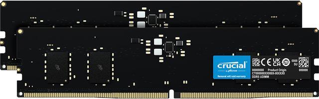 Crucial 16GB (2 38400) Model (PC5 DDR5 4800 Desktop 8GB) CT2K8G48C40U5 x Memory