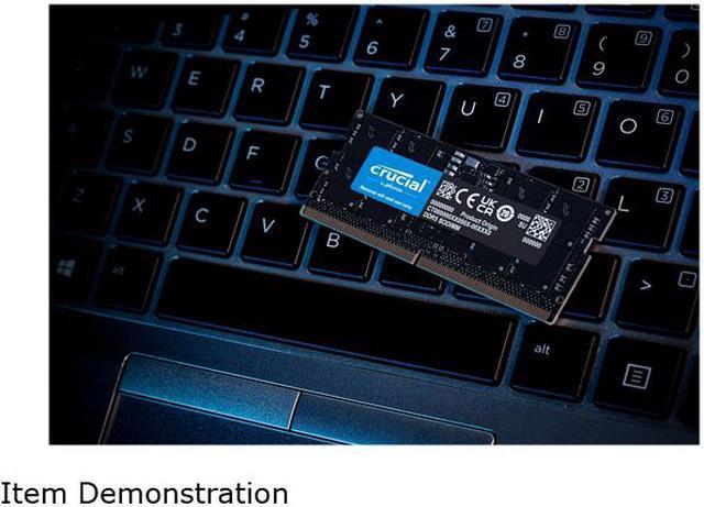 Alt view image 6 of 9 - Crucial 32GB (2 x 16GB) 262-Pin DDR5 SO-DIMM DDR5 5600 Laptop Memory Model CT2K16G56C46S5