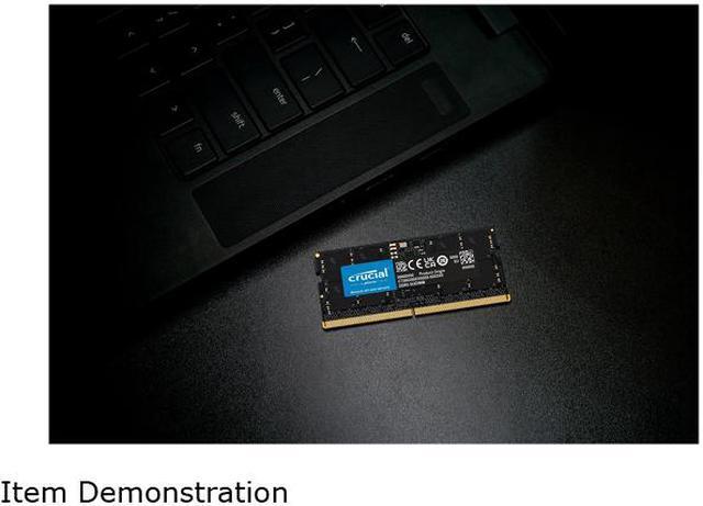 Alt view image 7 of 9 - Crucial 32GB (2 x 16GB) 262-Pin DDR5 SO-DIMM DDR5 5600 Laptop Memory Model CT2K16G56C46S5