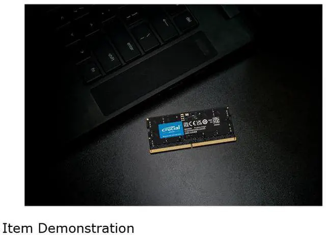 Alt view image 7 of 9 - Crucial 32GB (2 x 16GB) 262-Pin DDR5 SO-DIMM DDR5 4800 (PC4 38400) Laptop Memory Model CT2K16G48C40S5