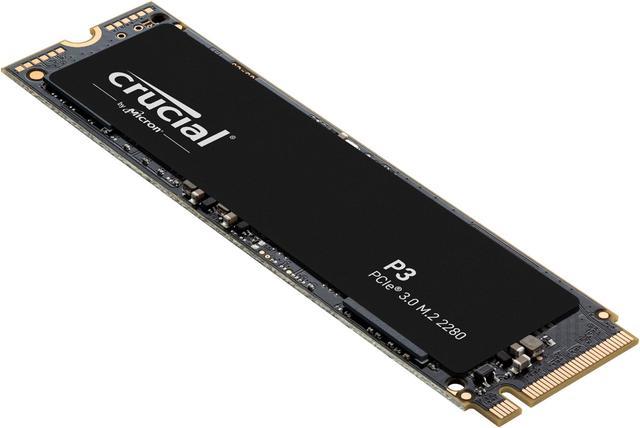 Crucial P3 4TB PCIe 3.0 3D NAND NVMe M.2 SSD, up to 3500MB/s