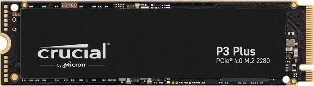 Crucial P3 Plus 1TB PCIe 4.0 3D NAND NVMe M.2 SSD, up to 5000MB/s