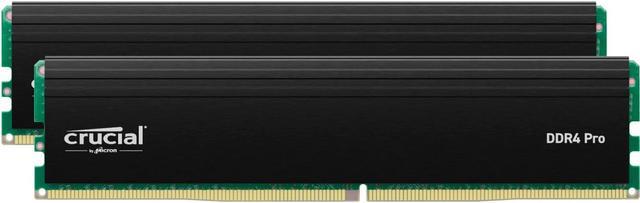 Crucial Pro 32GB (2 PC (PC4 3200 RAM x 25600) 288-Pin Desktop 16GB) DDR4 CP2K16G4DFRA32A Model Memory