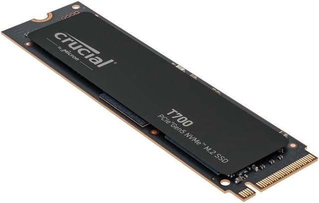 SSD M.2 PCIe 5.0 T700, Crucial propose du 4 To à 12,4 Go/s à