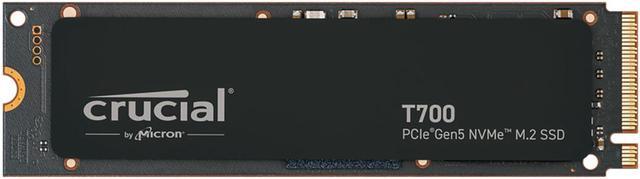 Alt view image 7 of 10 - Crucial T700 GEN5 NMVE M.2 SSD 2280 4TB PCI-Express 5.0 x4 TLC NAND² Internal Solid State Drive (SSD) CT4000T700SSD3