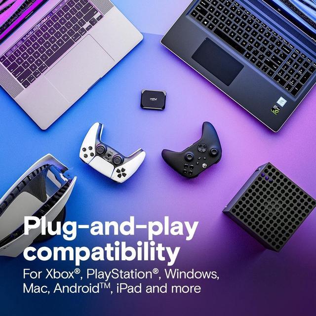 Alt view image 4 of 6 - Crucial X9 2TB Portable SSD - Up to 1050MB/s Read - PC and Mac, Lightweight and small - USB 3.2 External Solid State Drive - CT2000X9SSD9