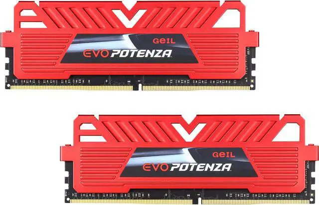 Alt view image 2 of 4 - GeIL EVO POTENZA 16GB (2 x 8GB) DDR4 2400 (PC4 19200) Desktop Memory Model GPR416GB2400C16DC