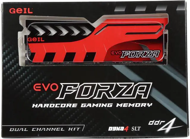 Alt view image 3 of 3 - GeIL EVO FORZA 16GB (2 x 8GB) DDR4 3200 (PC4 25600) Memory (Desktop Memory) Model GFR416GB3200C16DC