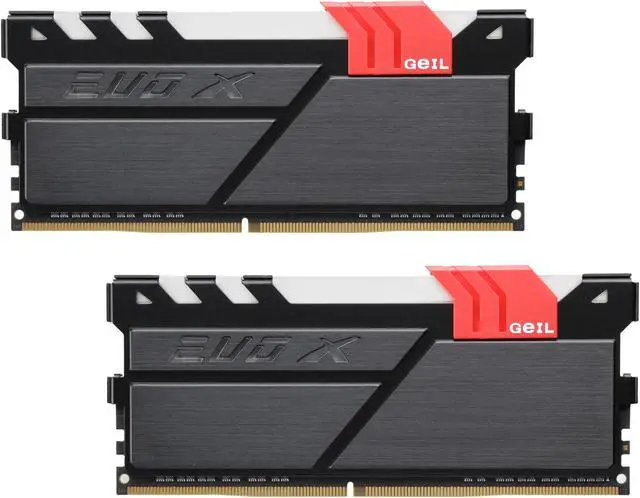 Geil EVOX［DDR4 PC4-19200-2400MHz 16GB×1］ GeIL EVO X 16GB (2 x 8GB) DDR4 2400 (PC4 19200) Desktop Memory