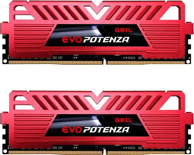 Main image of GeIL EVO POTENZA AMD 32GB (2 x 16GB) DDR4 3200 (PC4 25600) Dual Channel Kit Model GPR432GB3200C16ADC