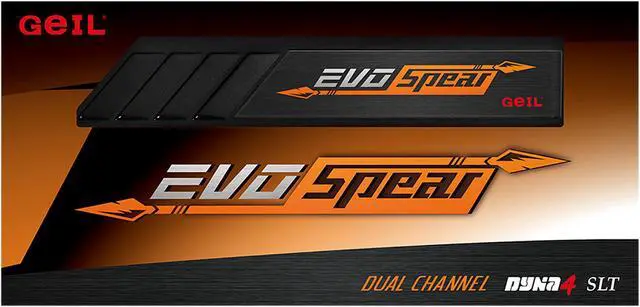 Alt view image 3 of 3 - GeIL EVO SPEAR 32GB (2 x 16GB) DDR4 3200 (PC4 25600) Desktop Memory Model GSB432GB3200C16ADC