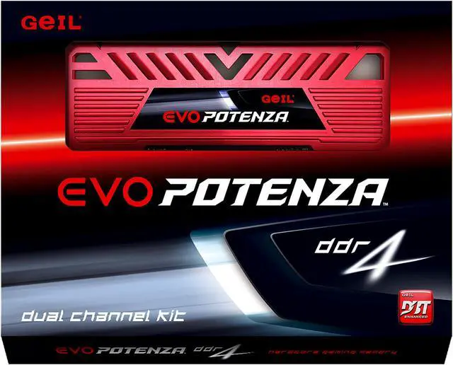 Alt view image 3 of 3 - GeIL EVO POTENZA 16GB (2 x 8GB) DDR4 3000 (PC4 24000) Desktop Memory Model GPR416GB3000C16ADC