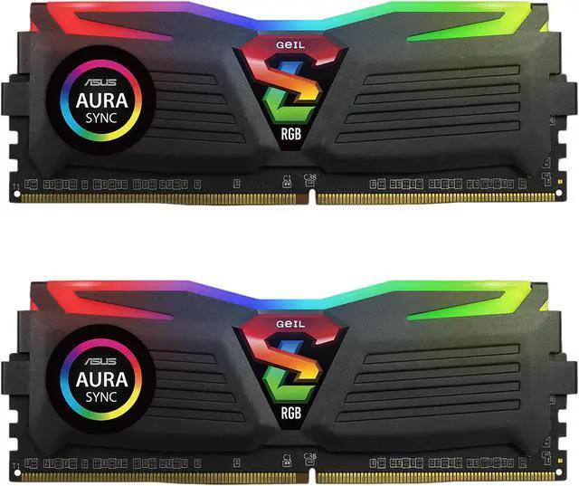 Main image of GeIL SUPER LUCE RGB SYNC 16GB (2 x 8GB) DDR4 3200 (PC4 25600) Desktop Memory Model GALS416GB3200C16ADC