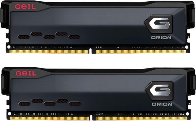 GeIL ORION 16GB (2 x 8GB) 288-Pin PC RAM DDR4 3200 (PC4 25600) Desktop  Memory Model GAOG416GB3200C16ADC