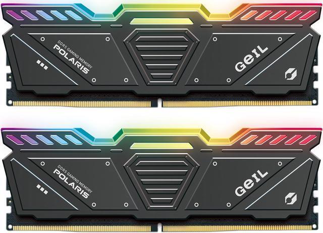 Alt view image 2 of 4 - GeIL Polaris 32GB (2 x 16GB) 288-Pin PC RAM RGB DDR5 6000 (PC5 48000) Desktop Memory Model GOSG532GB6000C38ADC