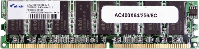 AllComponents 256MB DDR 400 (PC 3200) Desktop Memory Model AC400X64/256 ...