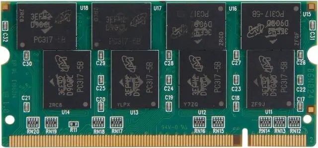 Alt view image 2 of 3 - AllComponents 1GB 200-Pin DDR SO-DIMM DDR 400 (PC 3200) Laptop Memory Model ACSO400X64/1024 - OEM