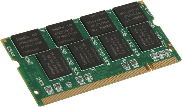 Alt view image 2 of 3 - Wintec AMPO 1GB 200-Pin DDR SO-DIMM DDR 333 (PC 2700) Laptop Memory Model 3AMD1333N-1G-R