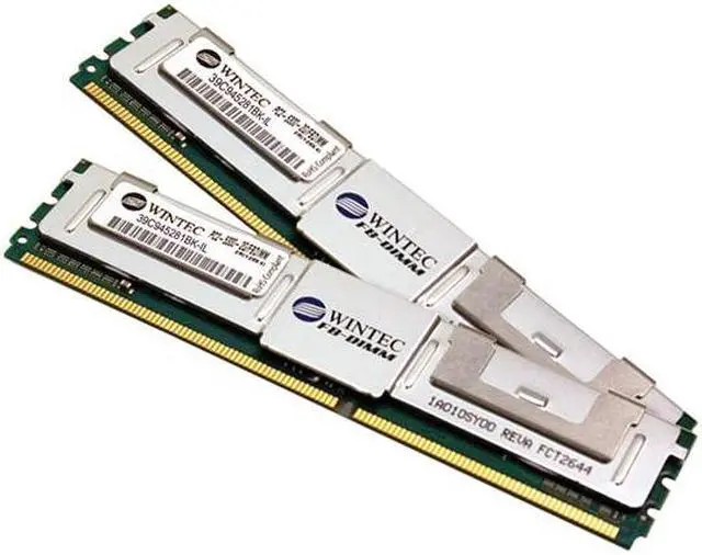 Main image of Wintec 2GB (2 x 1GB) ECC Fully Buffered DDR2 667 (PC2 5300) Dual Channel Kit Server Memory Model 39C945281BK-IL