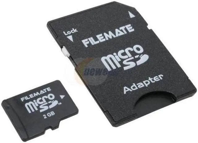 Main image of FileMate 2GB MicroSD Flash Card Model 3FMUSD2GB60