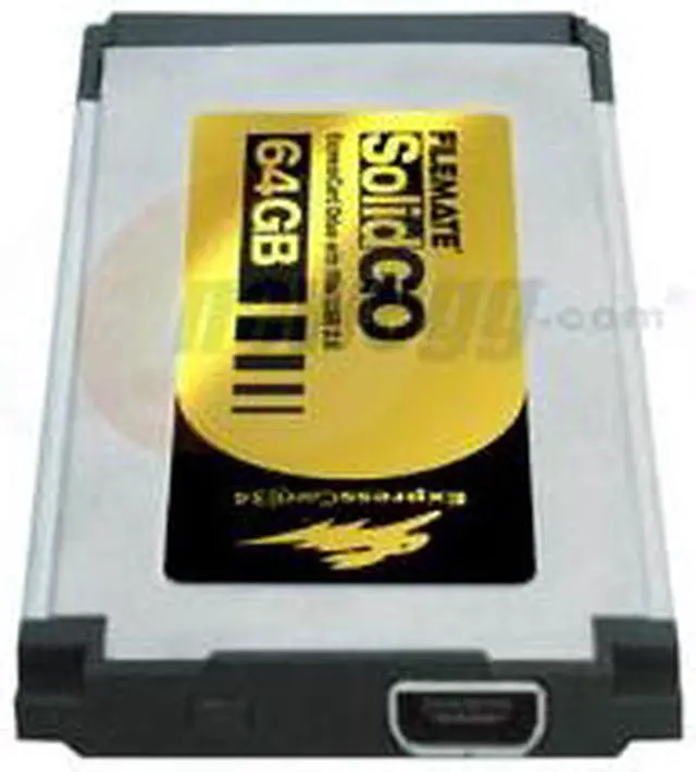 Alt view image 3 of 4 - Wintec FileMate 64GB ExpressCard 34 with Mini USB 2.0 External Solid State Drive (SSD) 3FMS4U64M-WR